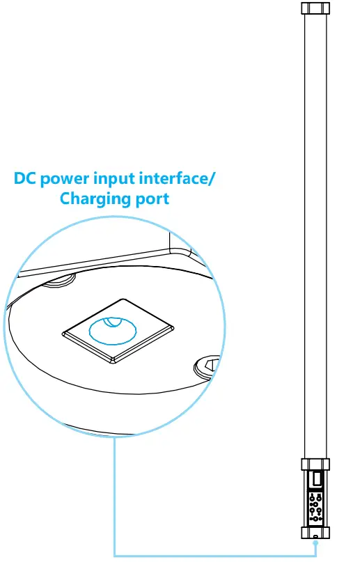GVM BD60 RGB LED Tube Wand Light - Figure 3