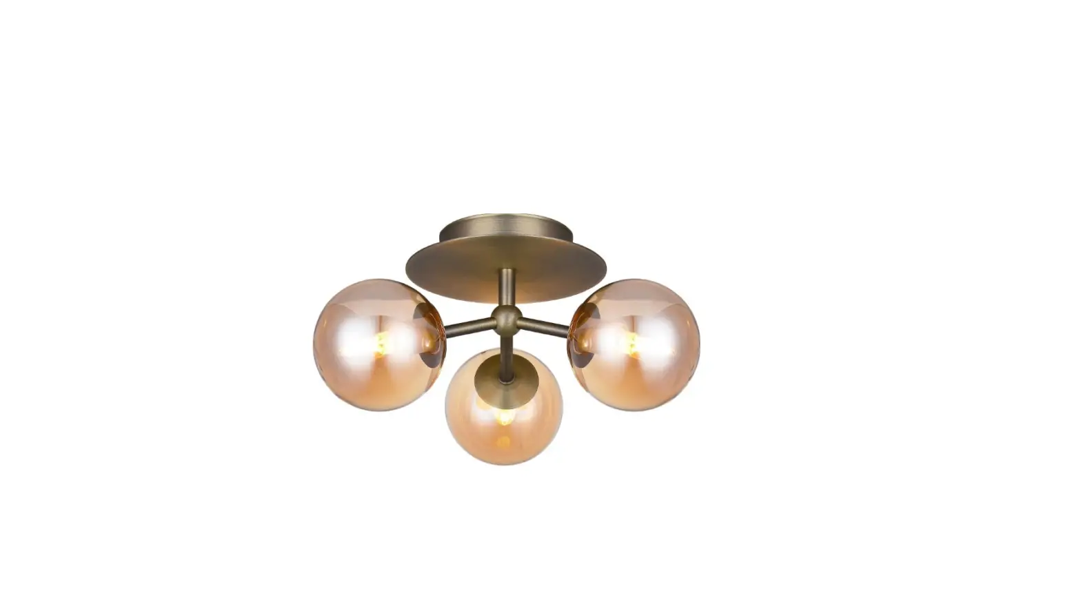 Halo Design Atom Trio Glass Balls Ceiling Lamp Instruction Manual