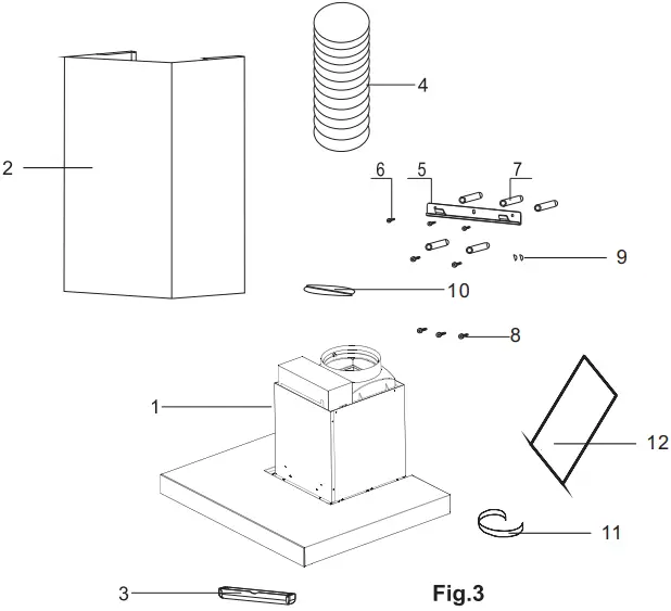 Electrolux ECT9281G Cooker Hood - Overview
