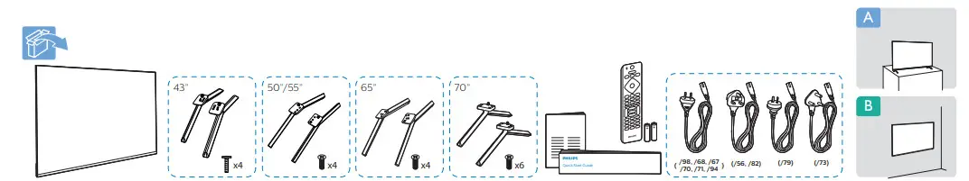 PHILIPS 55put8115 4K UHD LED Android TV - Figure 1