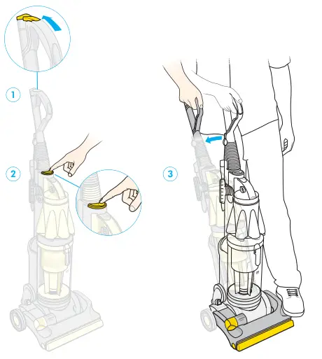 dyson DC07 Upright Vacuum 8