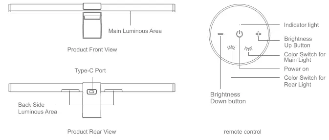 IPUDA Dual Light Source Monitor Lamp Pro-fig2