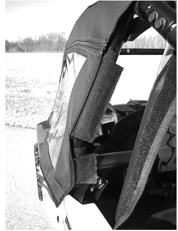 FALCON RIDGE PO-RZR-TRS-SDK01 Polaris RZR Trail S Soft Door Kit - Figure 3