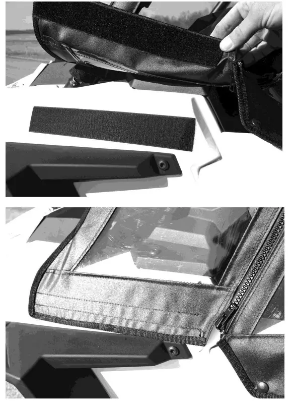 FALCON RIDGE PO-RZR-TRS-SDK01 Polaris RZR Trail S Soft Door Kit - Figure 4