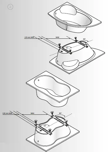 cersanit-Virgo-180-x-80-Rectangular-Bathtub-4