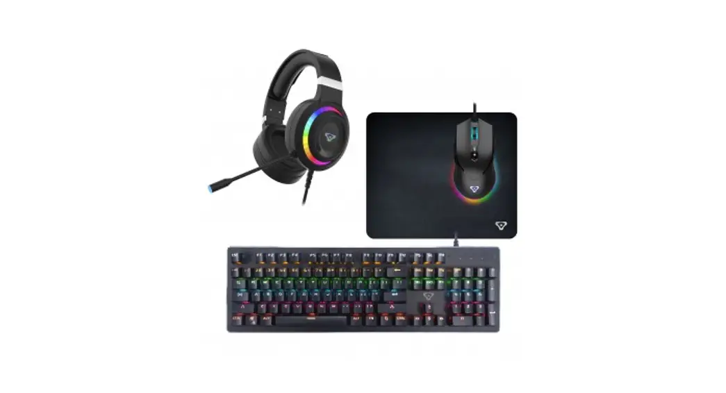 Stealth Gaming 4-in-1 Light Up Gaming Bundle User Manual