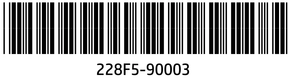 HP h10032 All-in-One Printer bar code