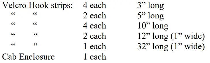 FALCON-RIDGE-PO-08-amp-09CREW-WTC01-Full-Size-Polaris-Ranger-Crew-Soft-Windshield -amp;-Top-fig-1