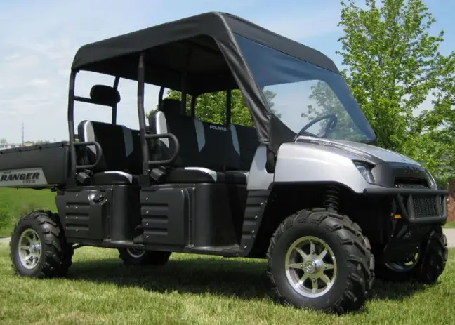 FALCON-RIDGE-PO-08-amp-09CREW-WTC01-Full-Size-Polaris-Ranger-Crew-Soft-Windshield -amp;-Top-fig-5