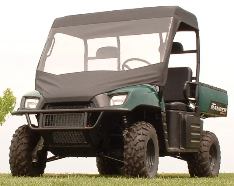 FALCON-RIDGE-PO-08-amp-09CREW-WTC01-Full-Size-Polaris-Ranger-Crew-Soft-Windshield -amp;-Top-product
