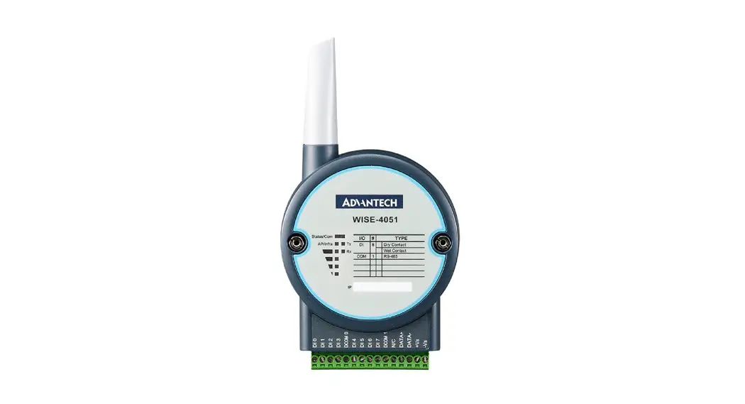 Advantech Wise-4051 8-ch Digital Input Iot Wireless I/o Module With Rs-485 Port Instructions