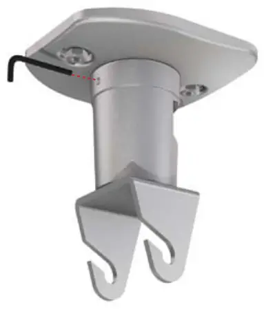 SALAMANDER DESIGNS Luna Ceiling 200 Projector - Bracket 4