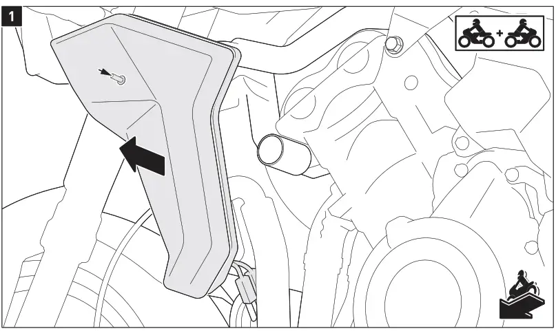 SW-MOTECH STP.11.590.10501-B Crush Pads - 1