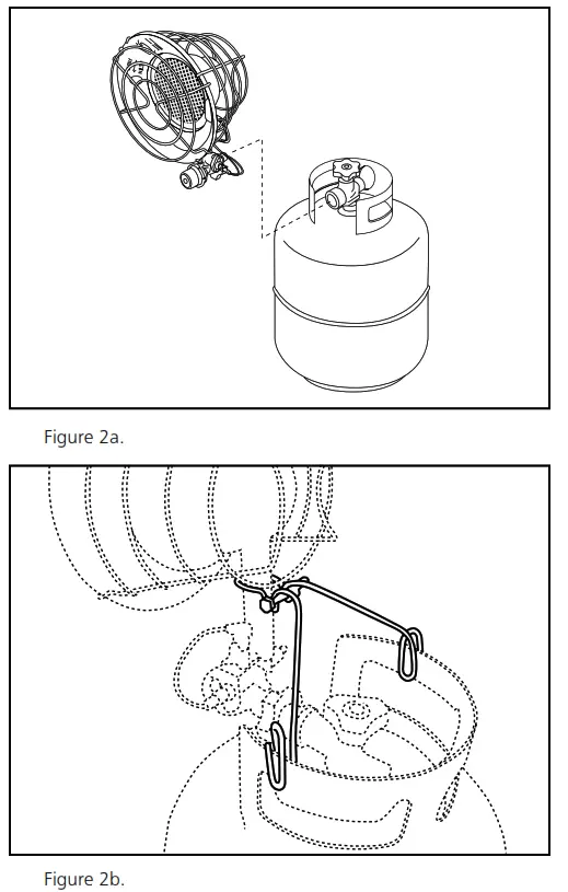 Mr Heater MH15 Single Tank Top Outdoor Propane Heater - fig1