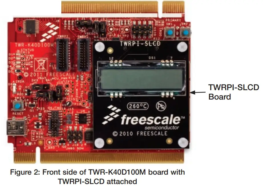 NXP TWR-K40D100M Low Power MCU with USB and Segment LCD - Figure 3