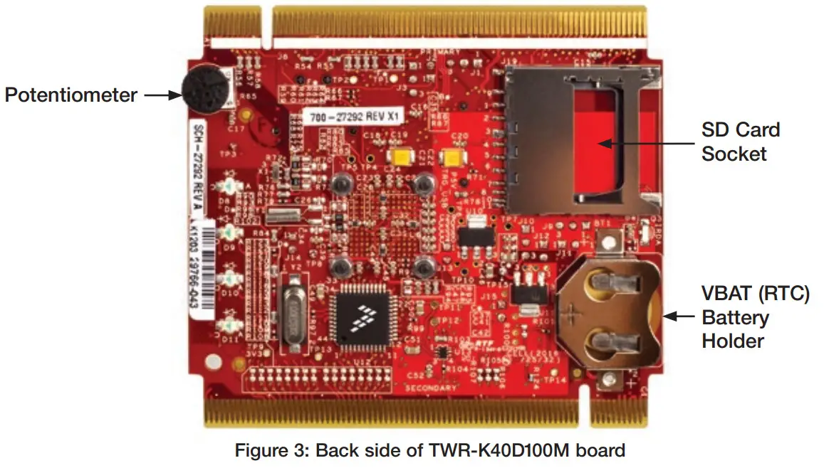 NXP TWR-K40D100M Low Power MCU with USB and Segment LCD - Figure 4