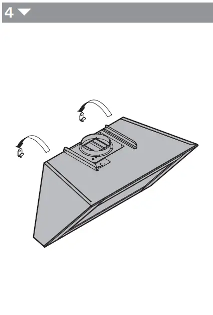 Unique Cooker Hood Top Installation instruction