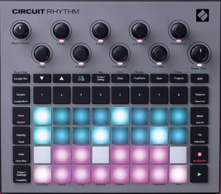 novation CIRCUIT RHYTHM Electric Drum Pad
