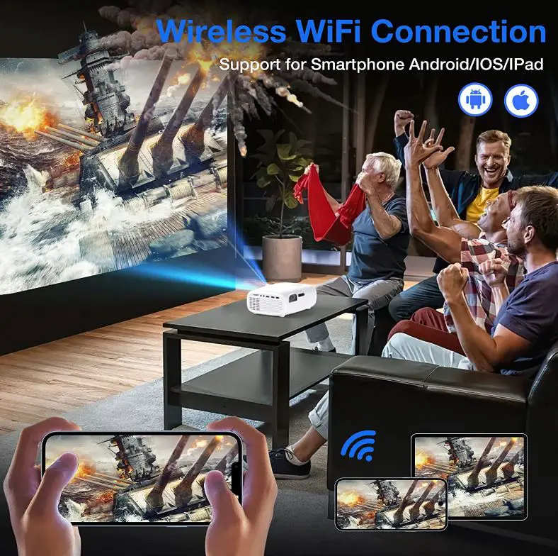 VILINICE-BL43-Wi-Fi-Bluetooth-Projector-Fig- (2)