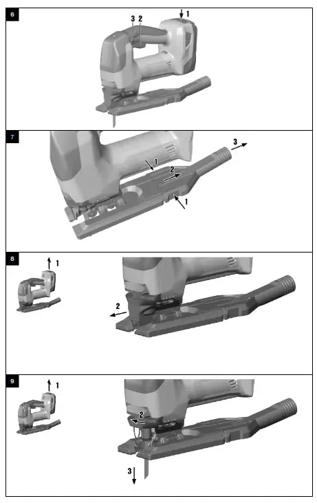 HILTI SJD 6-A22 Cordless Jigsaw - Fig1