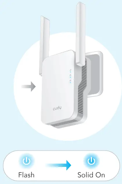 cudy RE1200 WiFi Range Extender-FIG2