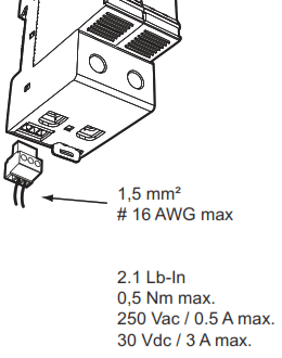 CITEL DS50PVS 1000 G DC Surge Protector for Photovolt - fig3