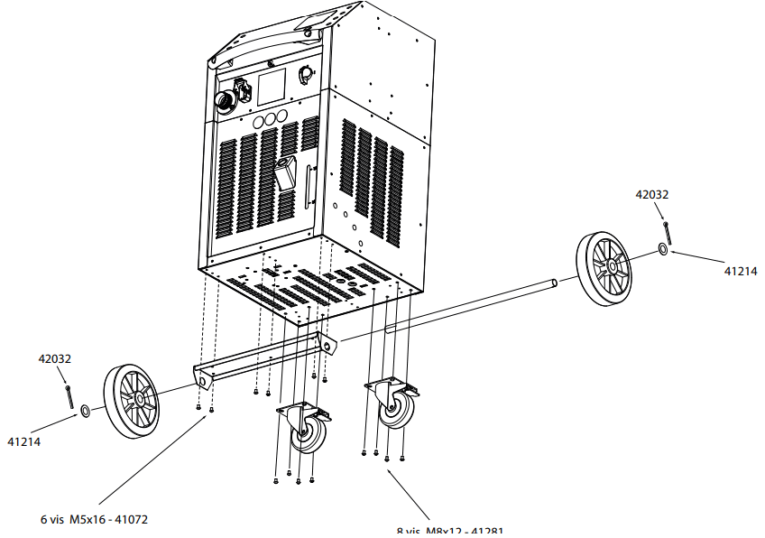 GYS AUTO 50 LG Water Cooled Induction Heating Machine - ASSEMBLY
