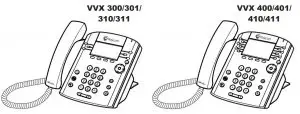 FIG 1 Polycom VVX 300 or 400 Series Business Media Phones Image