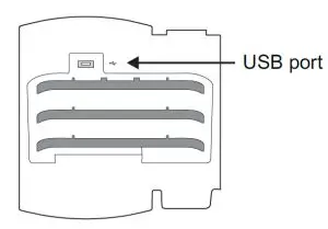 FIG 8 Connect Optional USB Devices