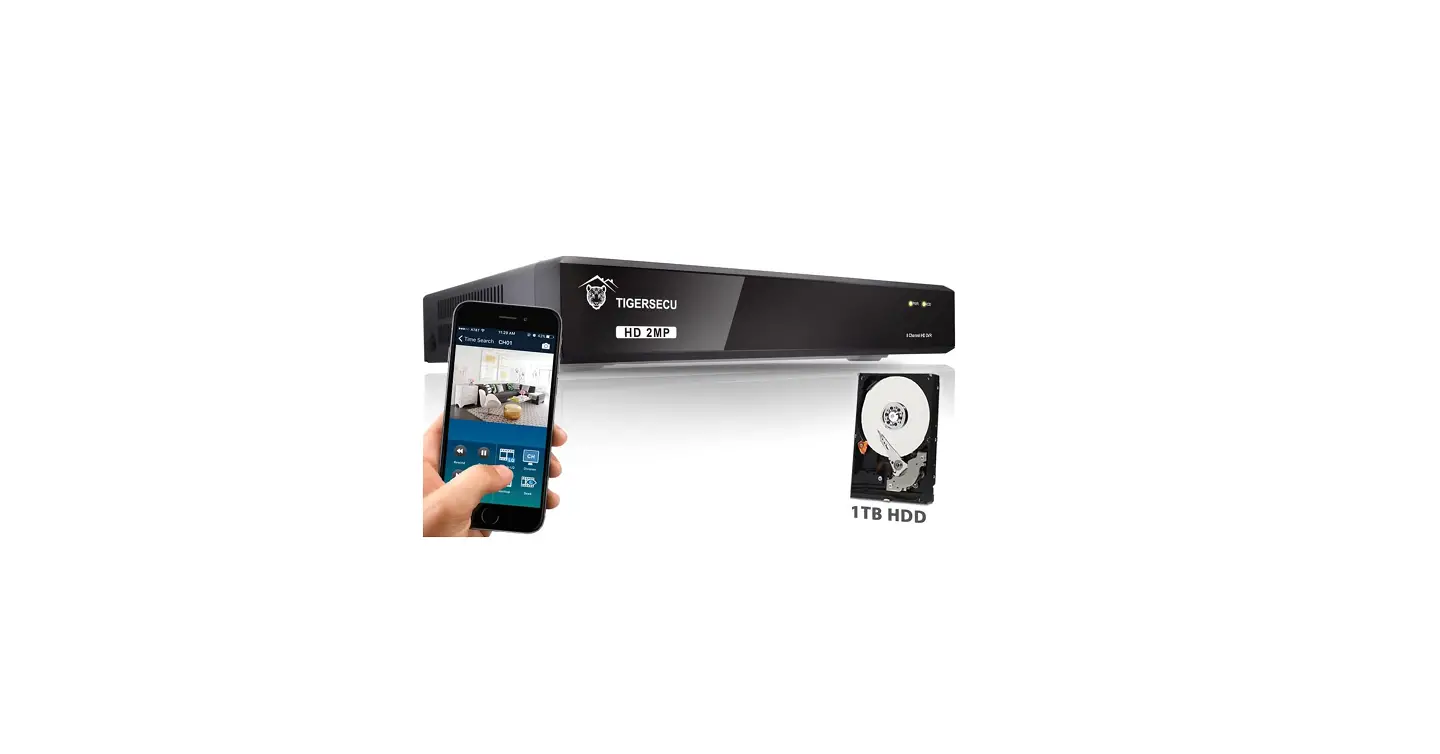 Tigersecu Ts-2mp 8-channel Dvr Security Recorder User Manual