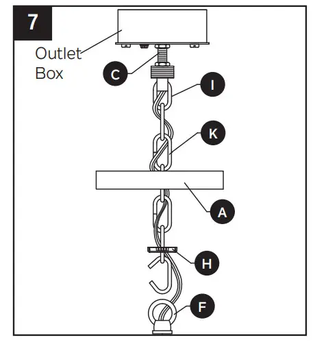 KICHLER 82401 Sayulita 4-Light Chandelier - Figure 9