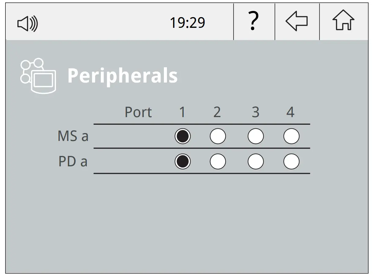 Pedal Set Up Interface