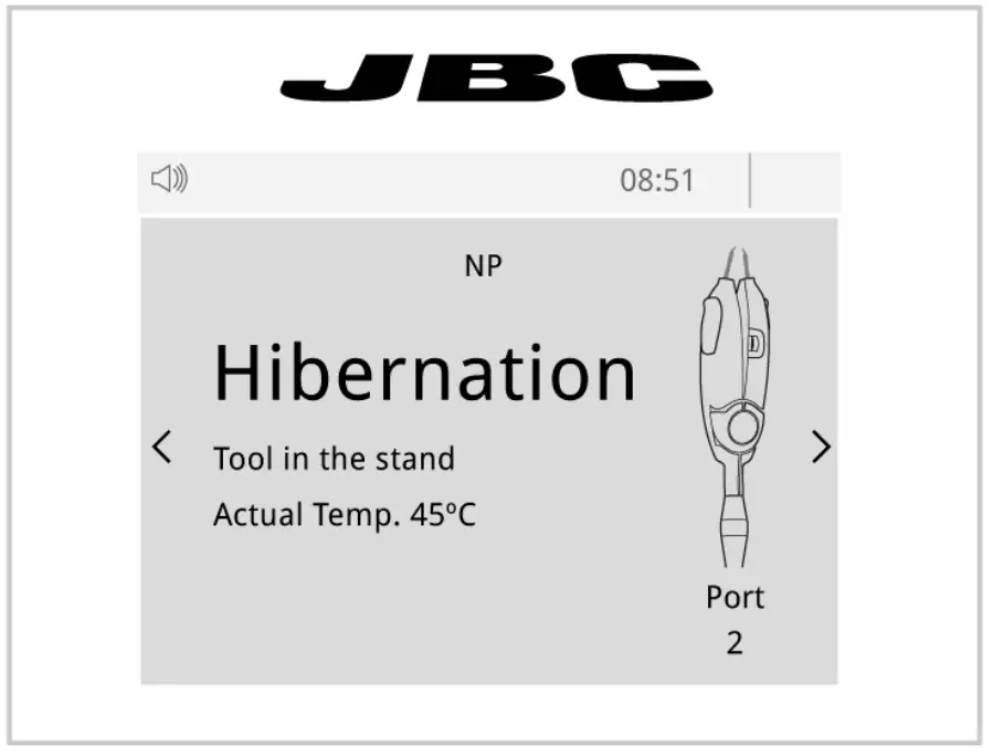 JBC P305 Control Units Pedal Kit Instruction Manual Chip Compoments Rework Process using Tweezers and Pedal