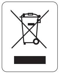 WEE Disposal Symbol