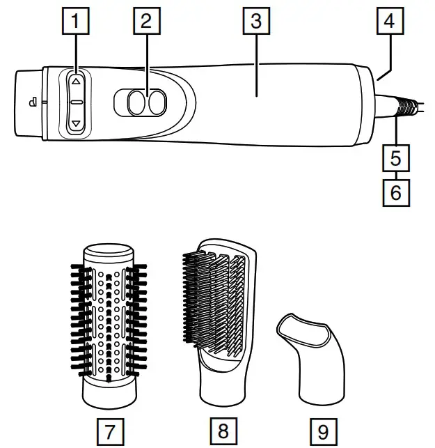 REMINGTON AS7801AU Illusion Airstyler - Product Overview 1