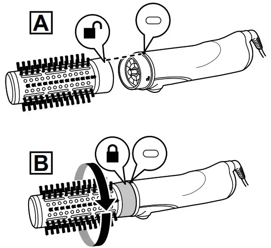 REMINGTON AS7801AU Illusion Airstyler - TO FIT AN ATTACHMENT