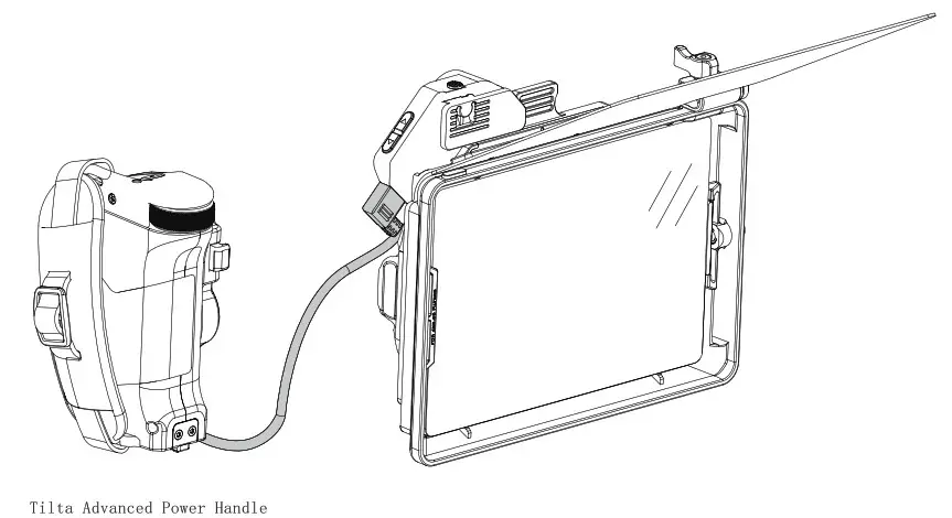 95mm Stackable Circular Filter Tray for Tilta Mirage - USB C Extra Power Port