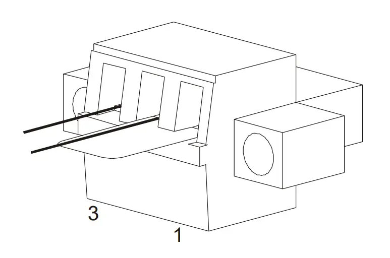 Normally open (N/O) contacts