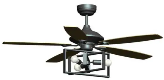 CARRO HC525D1-L61-BG-1 LED Indoor Black DC Motor Ceiling Fan.jpg