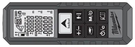 milwaukee LDM 50 Laser Distance Meter