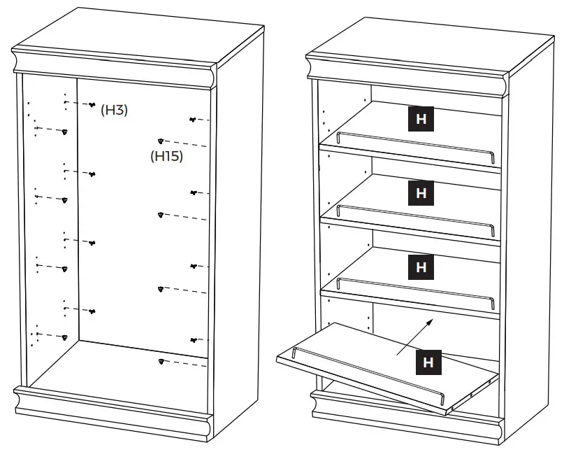 CLOSETMAID 4566 4609 Shoe Unit - fig15