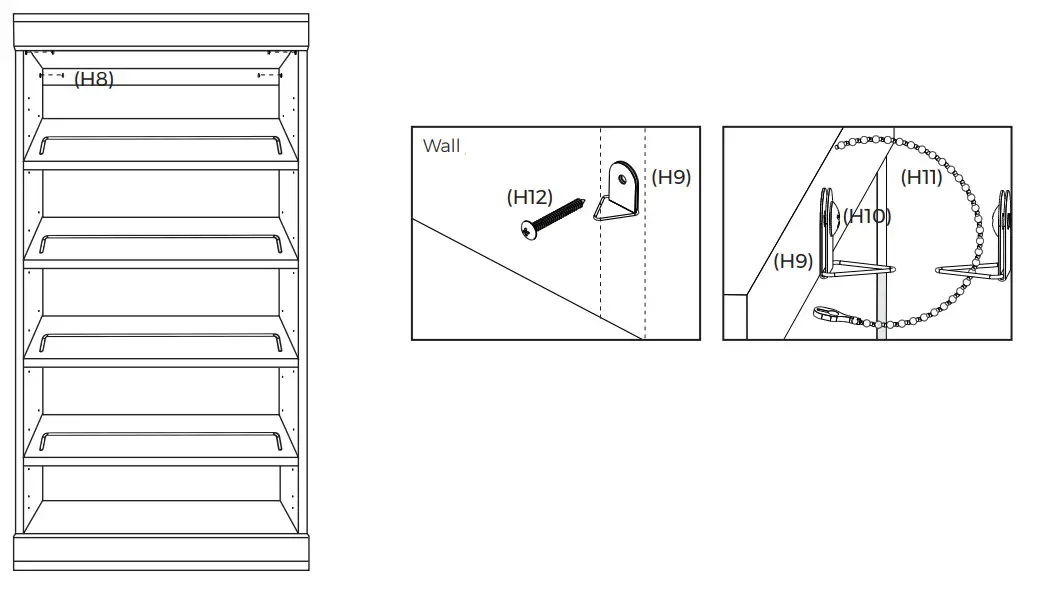 CLOSETMAID 4566 4609 Shoe Unit - fig19