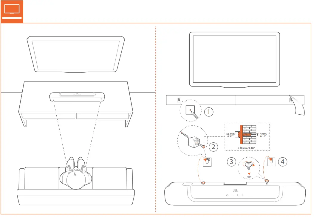 JBL Bar 2.0 All-in-One Compact 2.0 Channel Soundbar - fig 2
