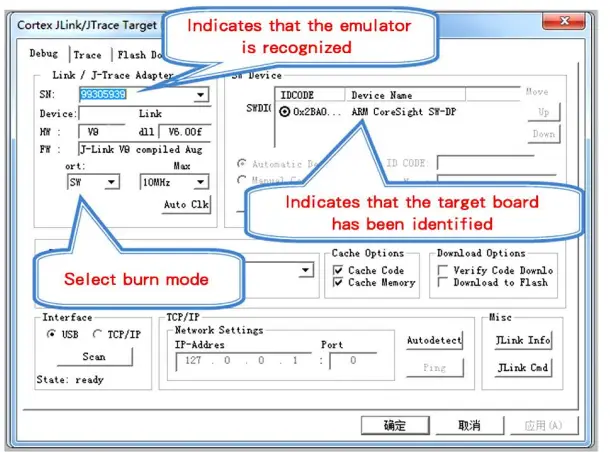 Q-BAIHE JLINK-V8-Debugger-J-LINK-Arm-Cortex-M4-M0-Emulation-Downloader-06
