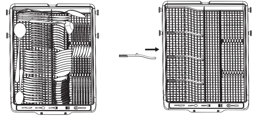 IKEA MEDELSTOR Integrated Dishwasher - Product Overview 7