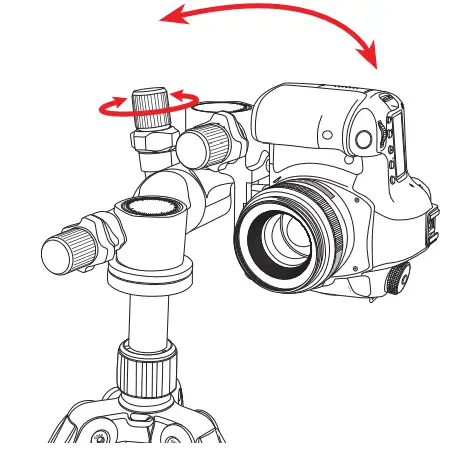 Oben GH3W-15 3-Way Geared Head - Figrue 12