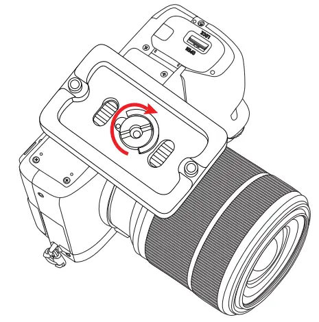 Oben GH3W-15 3-Way Geared Head - Figrue 4