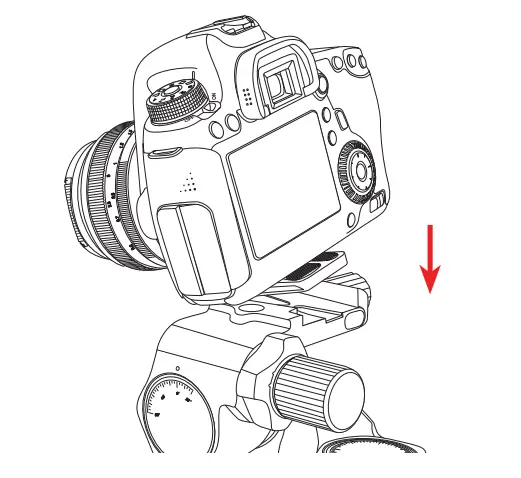 Oben GH3W-15 3-Way Geared Head - Figrue 6
