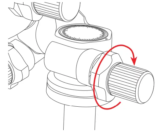 Oben GH3W-15 3-Way Geared Head - Figrue 8
