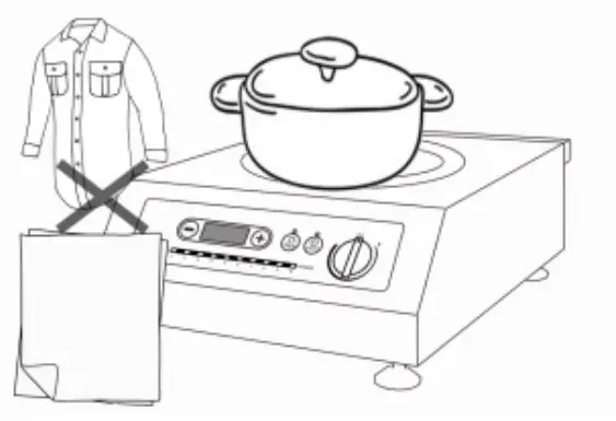 KEY POINTS BEFORE USING THE COOKTOP